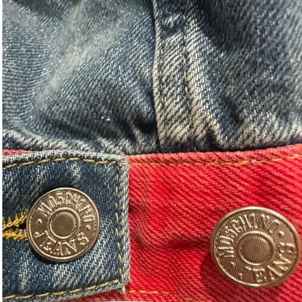 Moschino - Graphic Print Denim Cotton Jacket - Picture 10 of 11